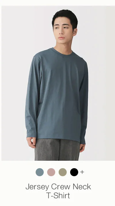 Shop Jersey Crew Neck T-Shirt