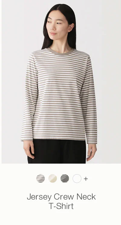 Jersey Crewneck T-Shirt