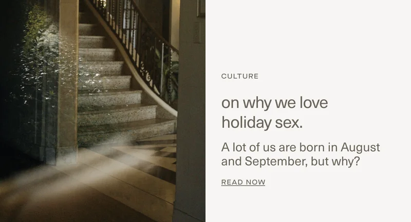 why we love holiday sex