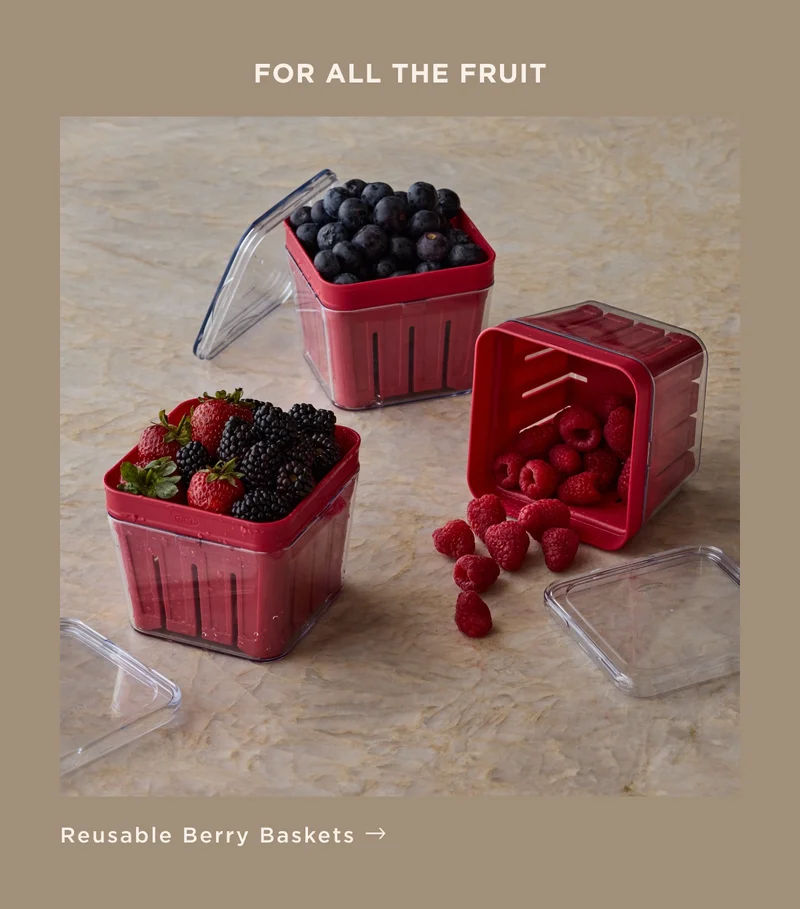 REUSABLE BERRY BASKETS