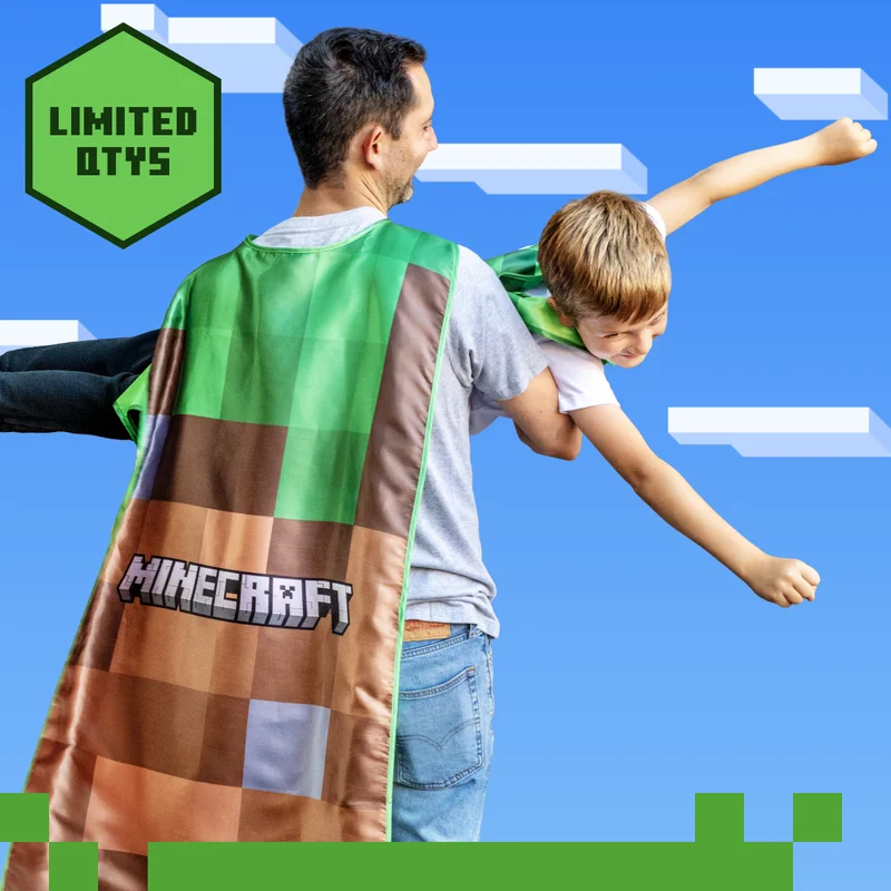 Get your very own Minecraft Creeper Cape!