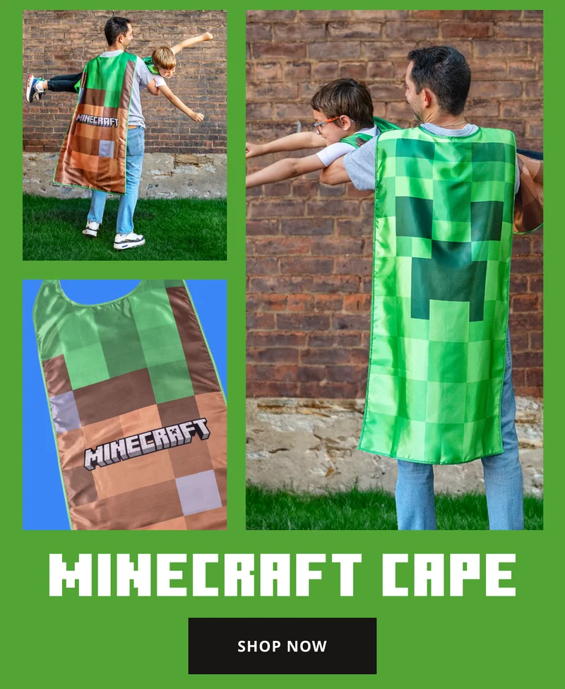 Minecraft Cape! Shop the New Arrivals Collection