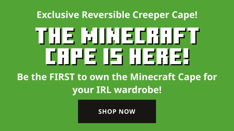 The Reversible Creeper Cape! Shop Now