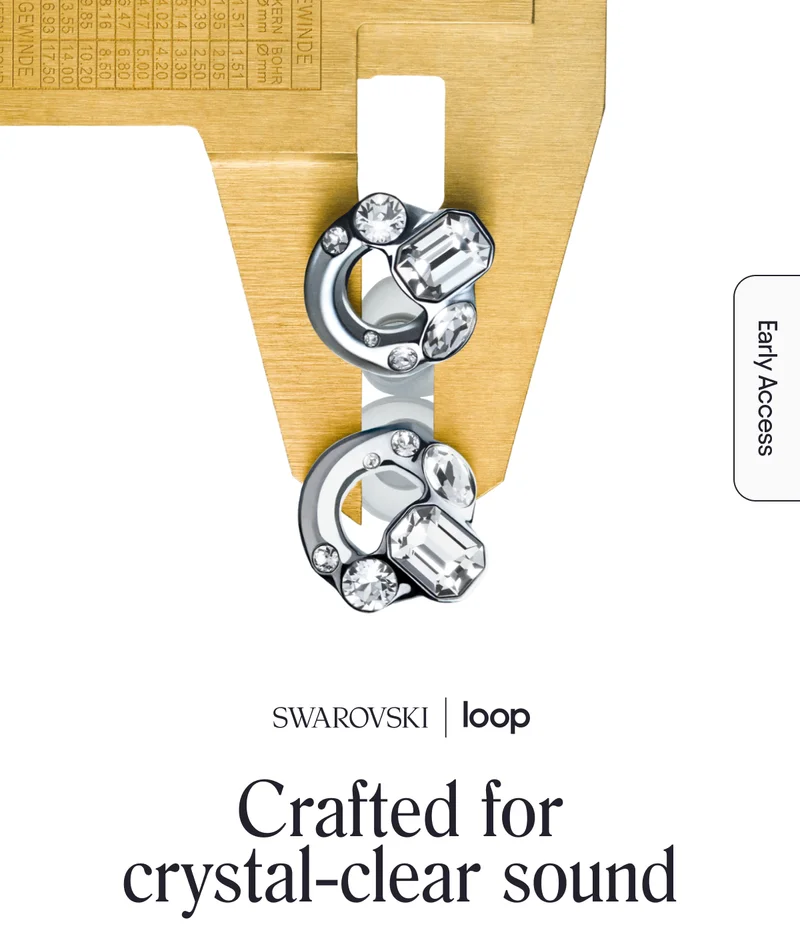 Crafted for crystal-clear sound.