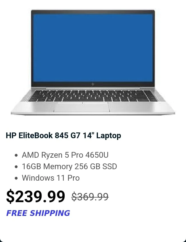 HP EliteBook 845 G7 14