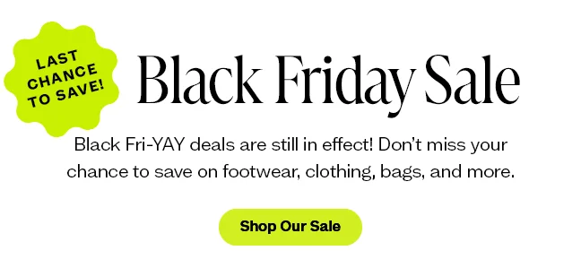 Shop Zappos Black Friday Extended Sale