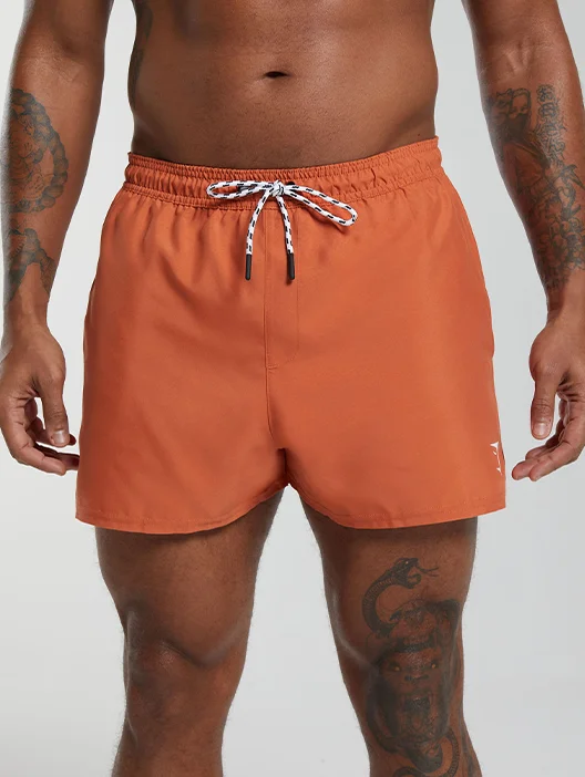 3'' SLIM SHORTS - MUTED ORANGE.