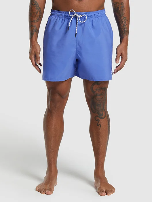 5'' SWIM SHORTS - IRIS BLUE.