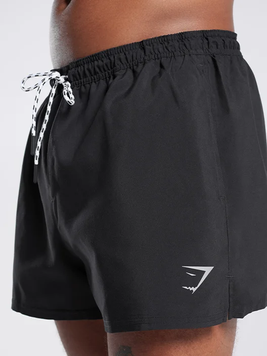 3'' SLIM SHORTS - BLACK.
