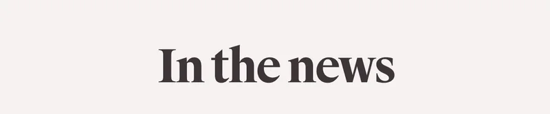 In the news