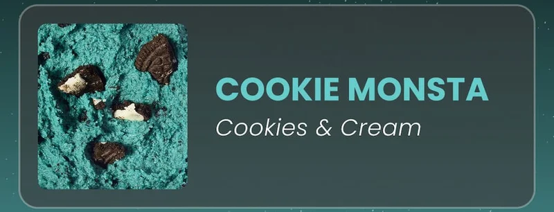 Cookie Monsta Cookies and Cream CTA