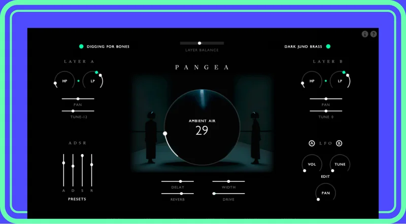 Pangea by Infinite Samples