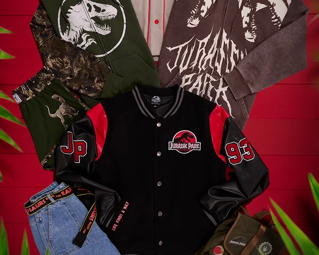 Jurassic Park. The Park Is Open. Shop Now