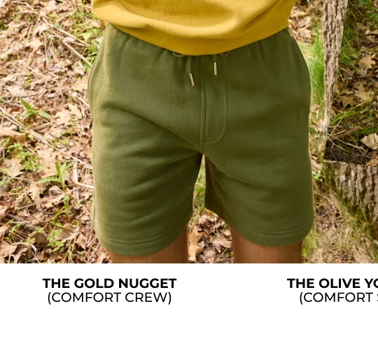Comfort Short: The Olive You Man