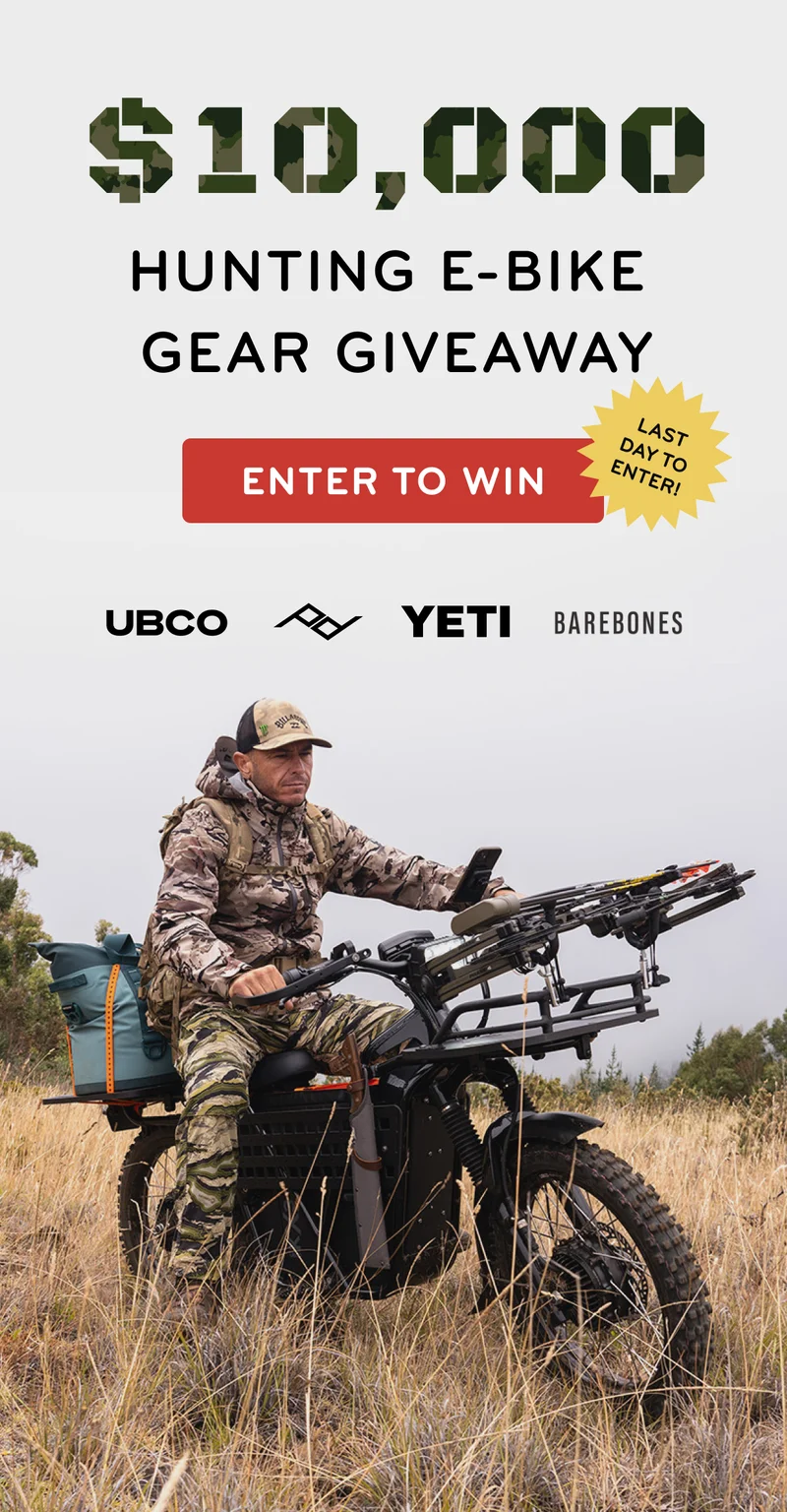 hunting ebike giveaway