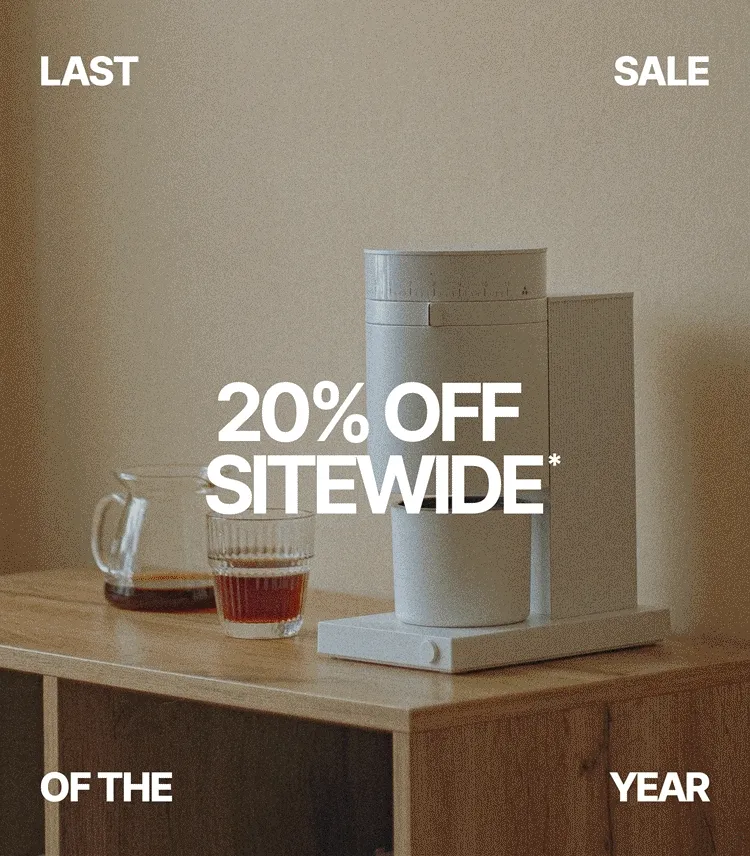 Last Sale of the Year - 20% off sitewide