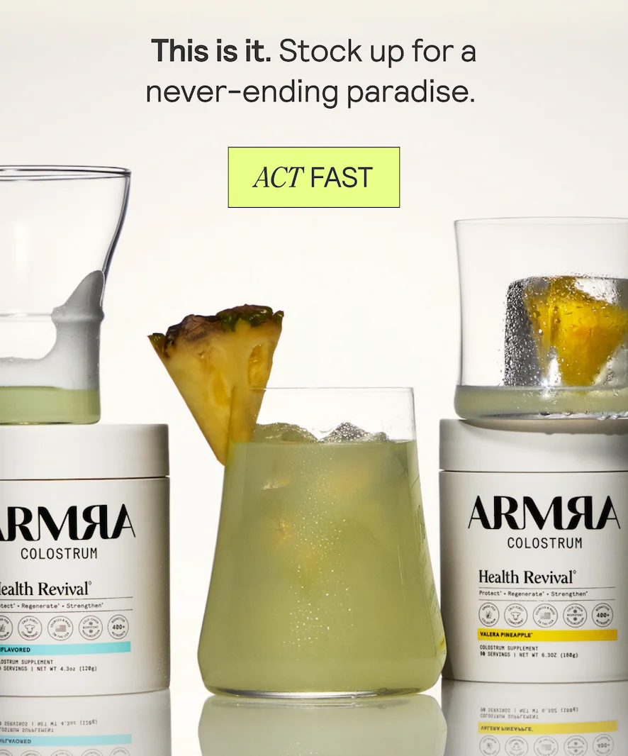 This is it. Stock up for a  never-ending paradise.