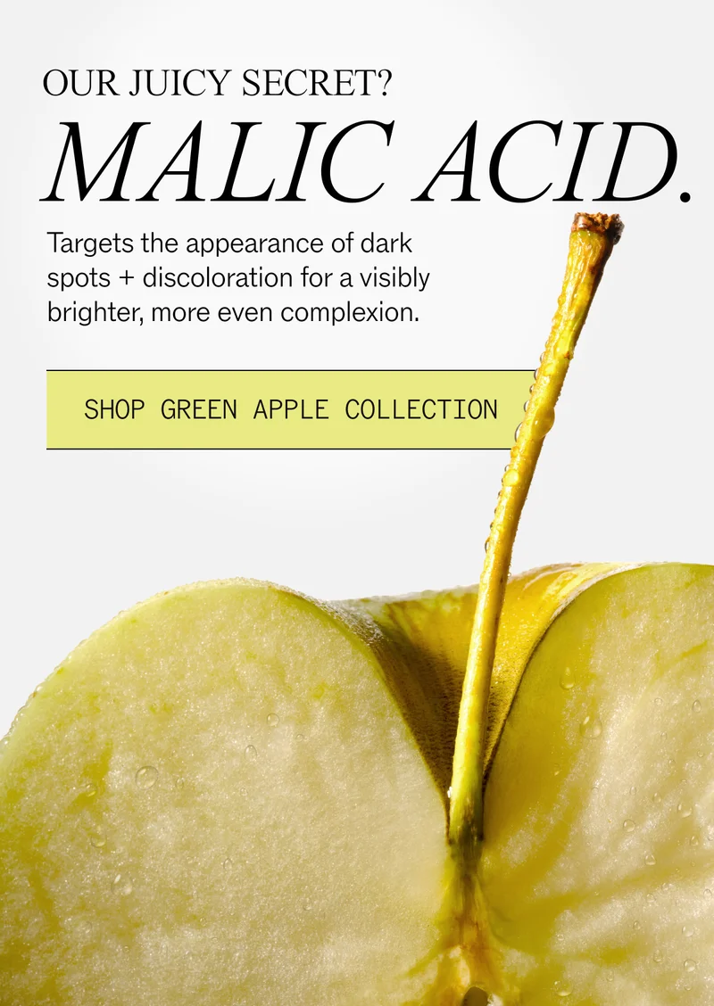 Our juicy secret? Malic acid.