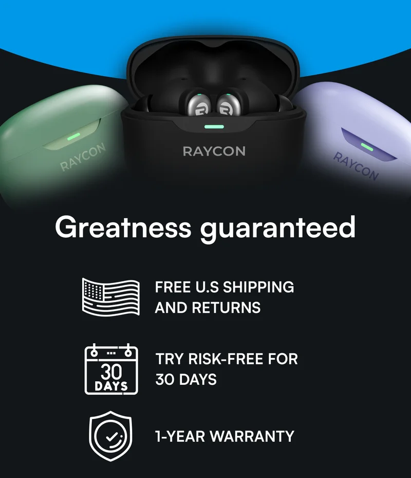 Greatness guaranteed  ✅ FREE U.S SHIPPING AND RETURNS ✅ TRY RISK-FREE FOR 30 DAYS ✅ 1-YEAR WARRANTY
