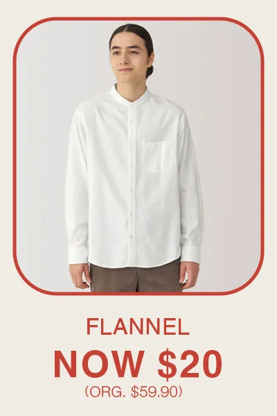 Shop Flannel Now $20