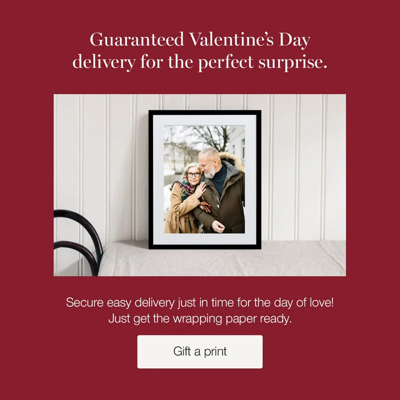 Guaranteed Valentine's Day delivery for the perfect surprise. Secure easy delivery just in time for the day of love! Just get the wrapping paper ready.