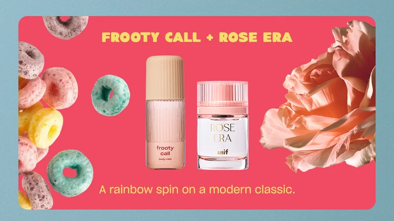 frooty call + rose era A rainbow spin on a modern classic.