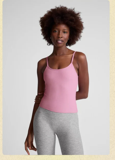 Spacedye Forever Tank in Pink Haze Heather