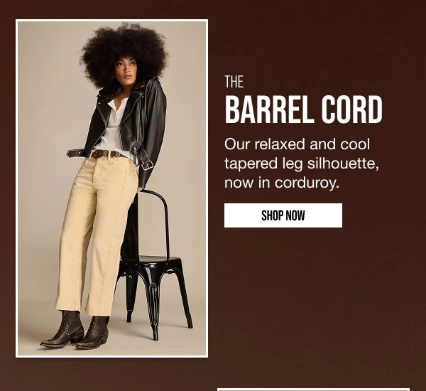 The Barrel Cord Shop Now