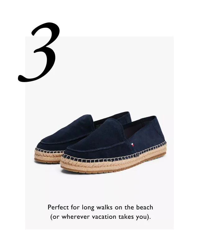 Perfect for long walks on the beach (or wherever vacation takes you).