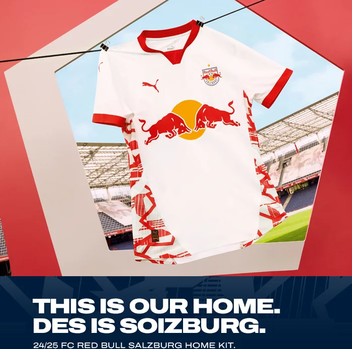 Presenting the FC Red Bull Salzburg Home Kit 24/25.