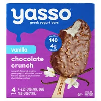 Yasso Greek Yogurt Bars, Vanilla Chocolate Cr...