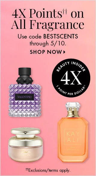 4X Points on Fragrance