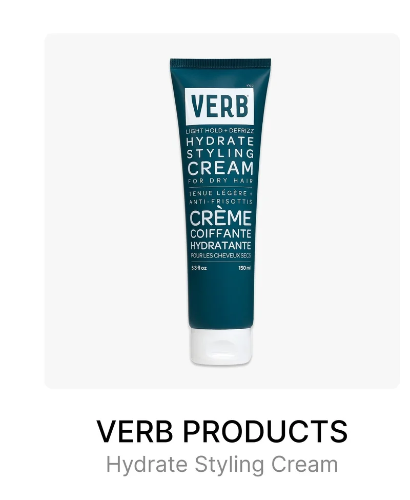 VERB PRODUCTS Hydrate Styling Cream
