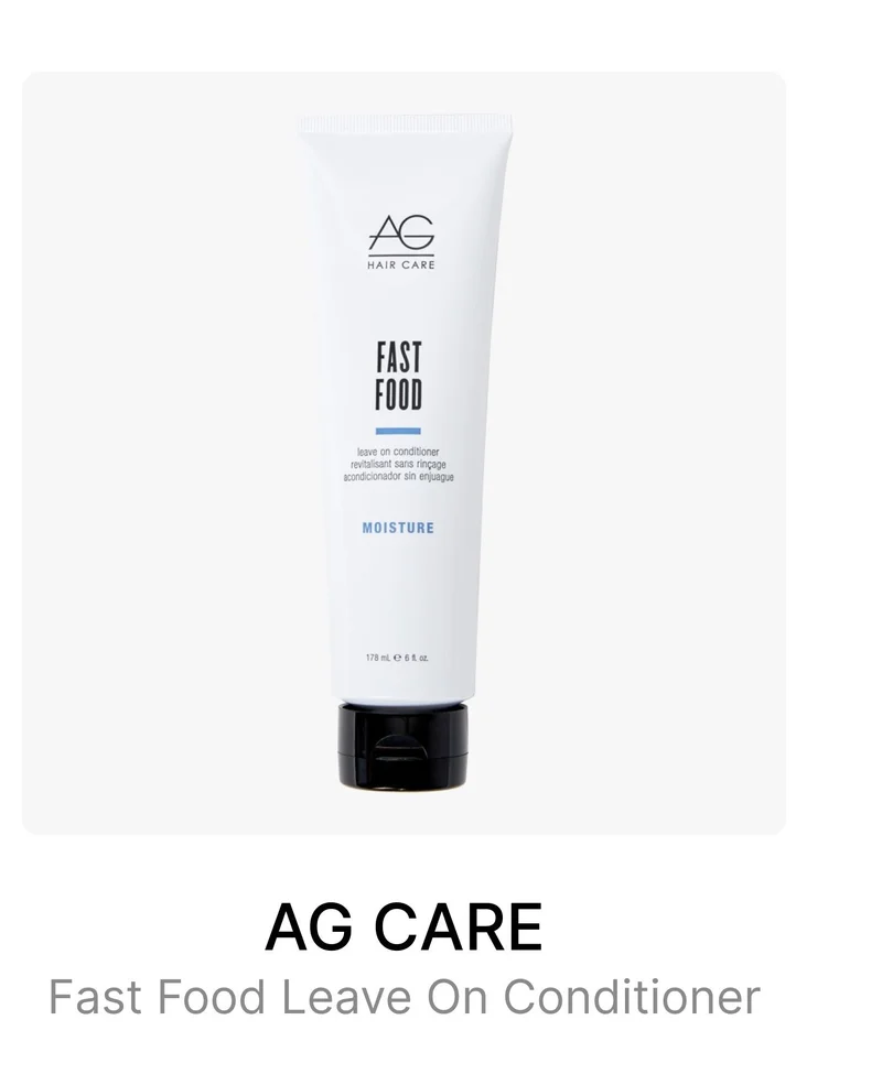 AG Care Fast Food Leave On Conditioner
