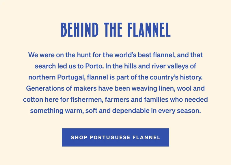 Shop Portuguese Flannel