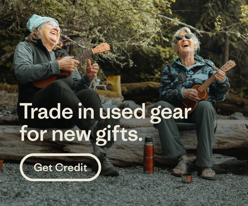 Trade in used gear for new gifts. Get credit.