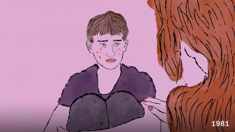 Still from the short film, "1981."