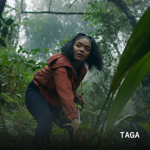 Still from the film, "TAGA."