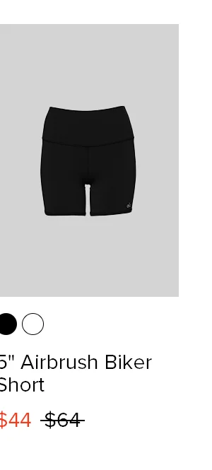 5 Airbrush High-Waist Biker Short