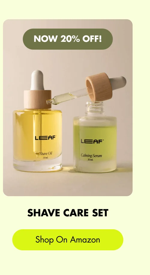Now 20% Off! Shave Care Set [ Shop On Amazon ]