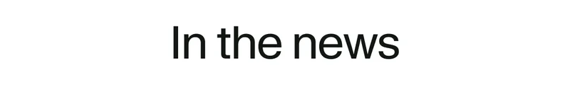 In the news