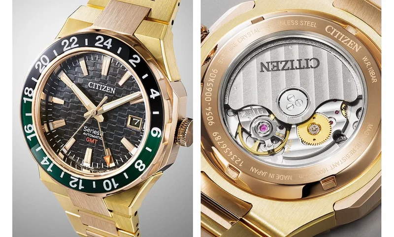 Close up of the rose- and gold-tone Series8 880