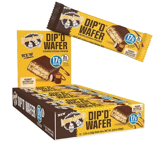 Image of LOW INVENTORY!<br>Lenny & Larry's Peanut Butter Cup Immunity Bar (12 CT)