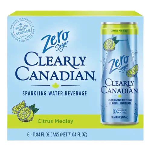 Image of Clearly Canadian Citrus Medley Sparkling Water (6 Pack)