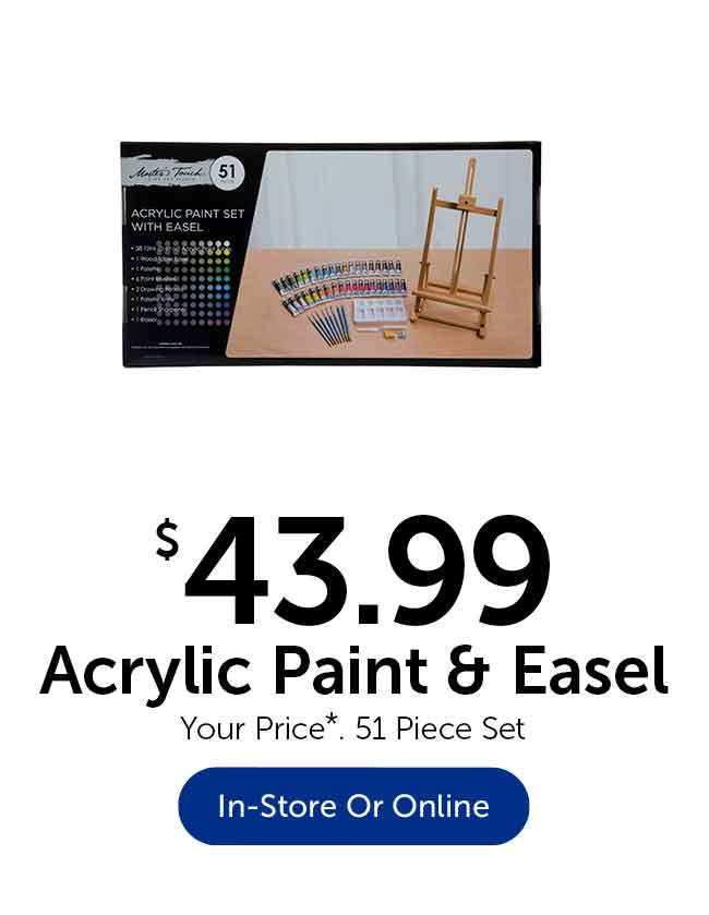Acrylic Paint Easel