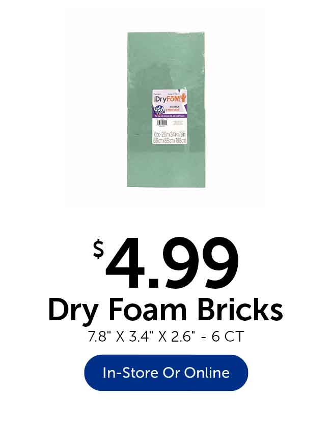 Dry Foam Bricks