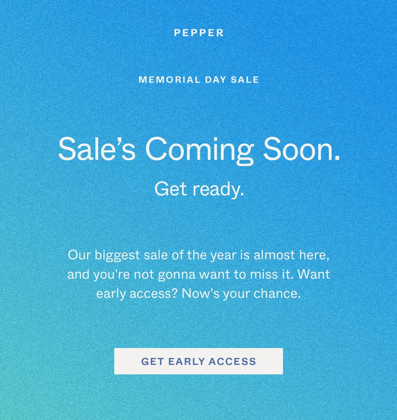 GET EARLY ACCESS