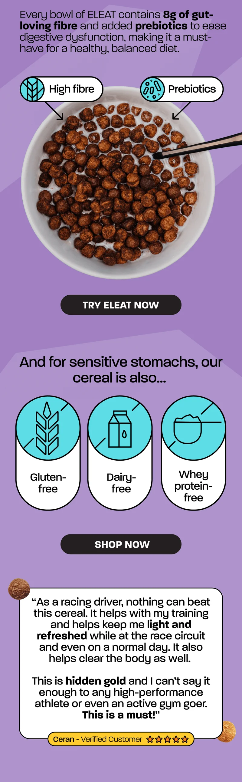 TRY ELEAT NOW