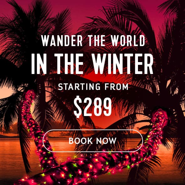 WANDER THE WORLD IN THE WINTER