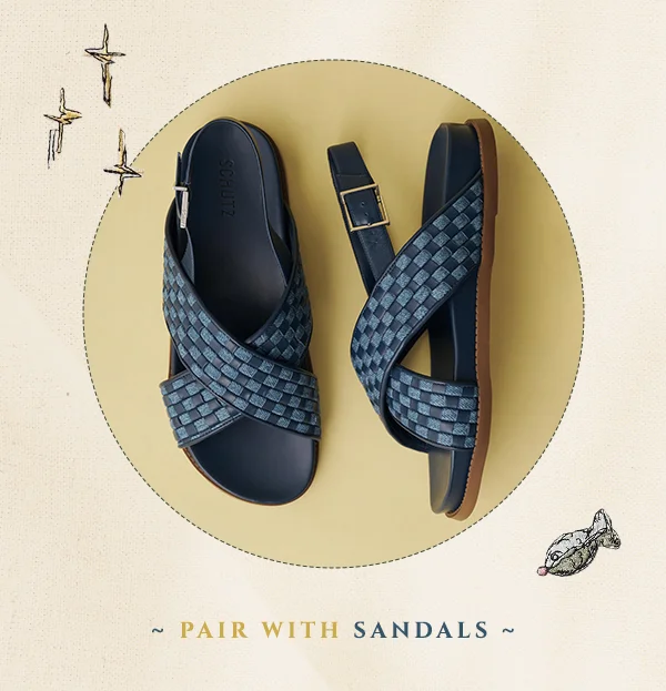 pair with sandals